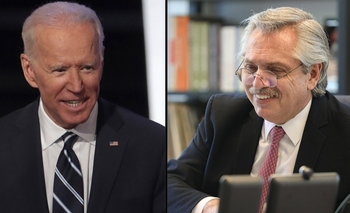Biden invitó a Alberto Fernández a una cumbre climática Imagen de la nota: Biden invitó a Alberto Fernández a una cumbre climática