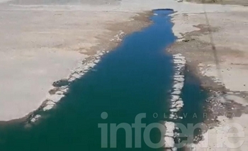 Imagen de la nota: Quejas en Loma Negra por residuos cloacales en la calle