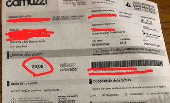 Imagen de la nota: ¿Por qué algunas facturas de gas llegaron sin monto para abonar?