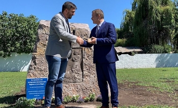 Imagen de la nota: Inauguró el Monumento en Memoria a los Eslovenos 