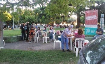 Imagen de la nota: Se vacunaron 100 personas en Sierras Bayas 