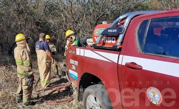 Imagen de la nota: Día 3: un bombero olavarriense en Corrientes