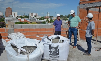 Imagen de la nota: La obra del Jardín N° 929 avanzó hasta el 60% 