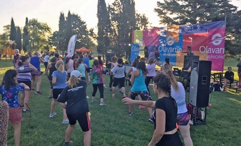 Imagen de la nota:  Concluyó el Programa de Verano “Gimnasia en los Parques”