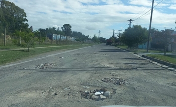 “El pueblo de cemento, con calles de escombro Imagen de la nota: “El pueblo de cemento, con calles de escombro
