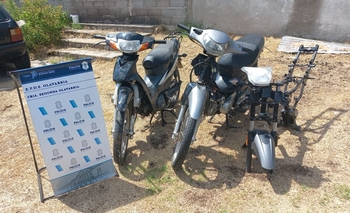 Imagen de la nota: Cae una banda dedicada al robo y reventa de motos: un hombre resultó aprehendido