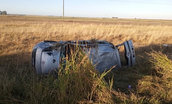 Imagen de la nota: Vuelco en la Ruta 226: siete personas hospitalizadas y una menor herida