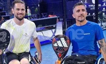 Imagen de la nota: Pádel adaptado: en Cipolletti, Díaz Aspiroz fue subcampeón