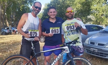 Imagen de la nota: Hubo locales en el 10° Rural Bike Nocturno de Las Flores