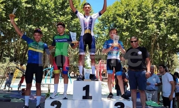 Ciclismo: Erripa, en Uruguay, se subió al podio Imagen de la nota: Ciclismo: Erripa, en Uruguay, se subió al podio