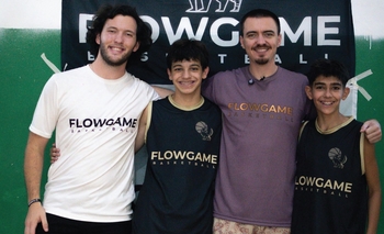 Imagen de la nota: Basquetbolistas participaron del Campus de Flow Game Basketball