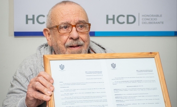 Adolfo “Coco” Palahy recibió la mención “Honor al Mérito Ciudadano” Imagen de la nota: Adolfo “Coco” Palahy recibió la mención “Honor al Mérito Ciudadano”