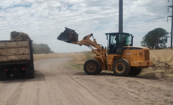 Imagen de la nota: Trabajos de limpieza y mantenimiento en Loma Negra, Villa Laclau y Villa Mi Serranía
