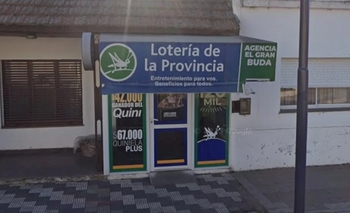 Imagen de la nota: Nuevo millonario en La Madrid: ganó 161 millones con la Quiniela Plus