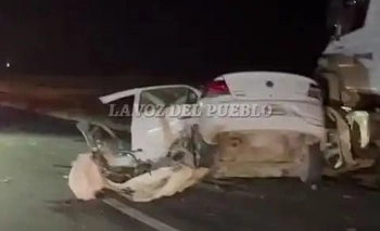 Imagen de la nota: Intentó esquivar carpinchos en Ruta 3: chocó con un camión y perdió la vida