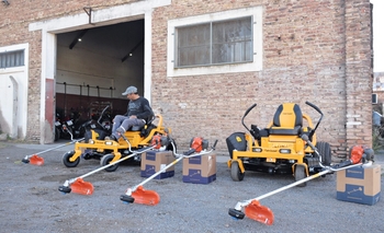 Imagen de la nota: El Municipio incorpora nuevo equipamiento para el mantenimiento de espacios verdes