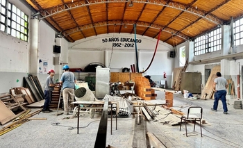 Imagen de la nota: Plan de Infraestructura Escolar: avanza la obra en la Escuela Primaria Nº 51