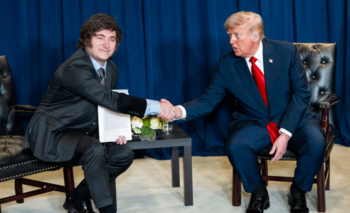 Imagen de la nota: Milei viaja a EE.UU. para participar de la primera sesión del Consejo de la Paz