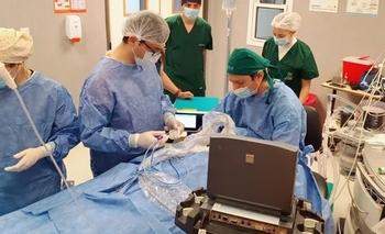 Imagen de la nota: Se realizó en Argentina la primera ablación por microondas de tiroides