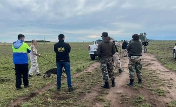 Imagen de la nota: Perro del SPB de Sierra Chica y su guía colaboraron en la exitosa búsqueda de empleado rural