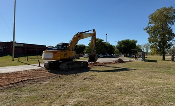 Imagen de la nota: Comenzó la construcción de la “cabecera” para conductores de colectivos