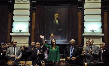 Imagen de la nota: La opinión de los senadores locales sobre el discurso de María Eugenia Vidal