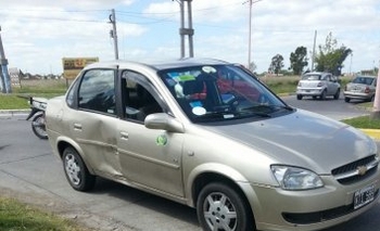 Imagen de la nota: Un motociclista herido en un accidente