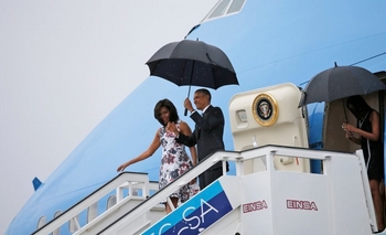 Imagen de la nota: Histórica visita: Barack Obama ya está en Cuba