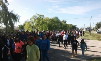 Imagen de la nota: Viernes Santo: los fieles peregrinaron a la Virgen de la Loma