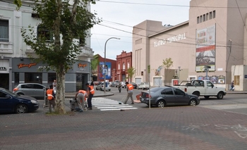 Imagen de la nota: Más seguridad vial, más sendas peatonales remarcadas