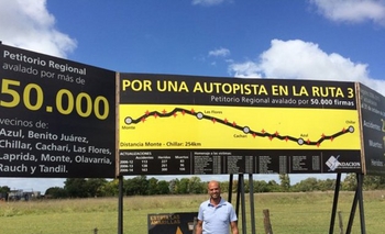 Dietrich sobre la Autovía 3:  Imagen de la nota: Dietrich sobre la Autovía 3: