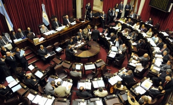 Imagen de la nota: Comenzó al sesión que busca aprobar el acuerdo con los fondos buitre