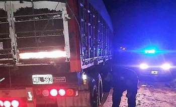 Imagen de la nota: Se detectó un camión con sobrecarga