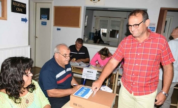 Imagen de la nota: En promedio,  más del 30% de los electores ya emitieron su voto