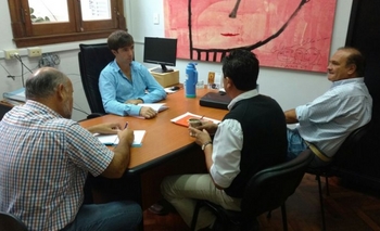 Imagen de la nota: Hilario Galli se reunió con los delegados salientes para organizar la transición