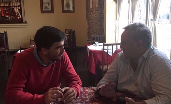 Imagen de la nota: De la Torre se mostró junto a Galli 