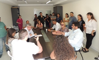 Imagen de la nota: Respuesta favorable al reclamo de enfermeros