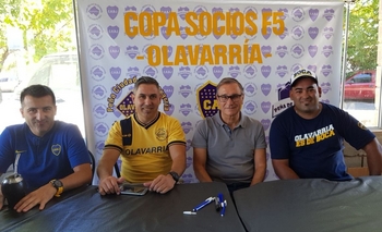 Imagen de la nota: El Vicepresidente de Boca presente en la disputa de la Copa de Socios