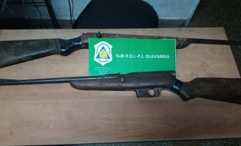 Imagen de la nota: Secuestraron dos carabinas tras un allanamiento