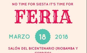 Imagen de la nota: Feria a beneficio de IDEO