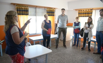 Imagen de la nota: Ezequiel Galli visitó jardines de infantes