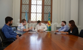 Imagen de la nota: Empresas locales firmaron convenios con el Municipio