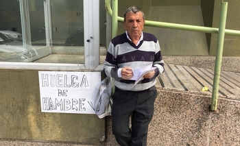 Imagen de la nota: Hombre realiza huelga de hambre frente a Coopelectric