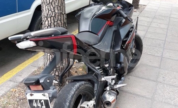 Imagen de la nota: Atraparon a un hombre con una moto robada