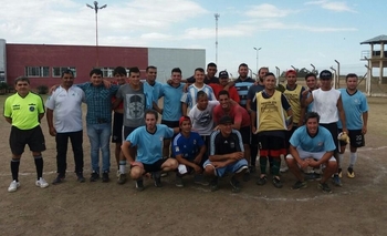 Imagen de la nota: Fútbol solidario en la Unidad 27