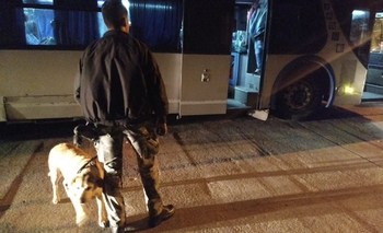 Imagen de la nota: Realizaron inspecciones por drogas en micros