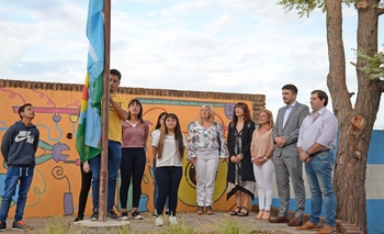 Imagen de la nota: Galli inauguró el ciclo lectivo en escuela Secundaria