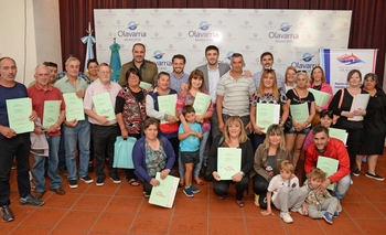 Imagen de la nota: 54 familias recibieron actas de Afectación a Vivienda