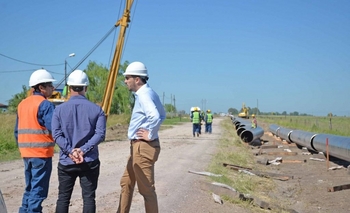 Imagen de la nota: Se cortará el tránsito por la obra del gasoducto
