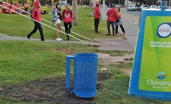 Nuevos cestos de residuos en espacios verdes Imagen de la nota: Nuevos cestos de residuos en espacios verdes